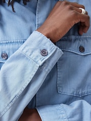 AllSaints Spotter Long Sleeve Shirt - Image 6 of 7