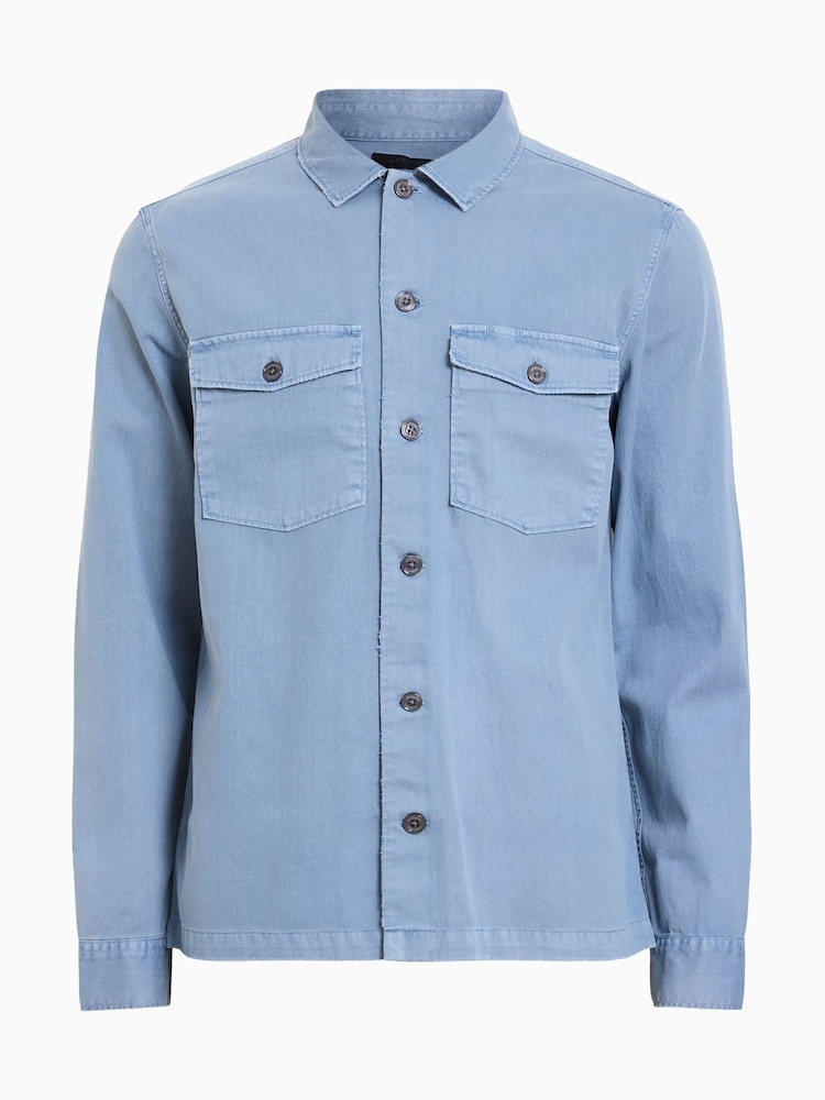 AllSaints Spotter Long Sleeve Shirt - Image 7 of 7