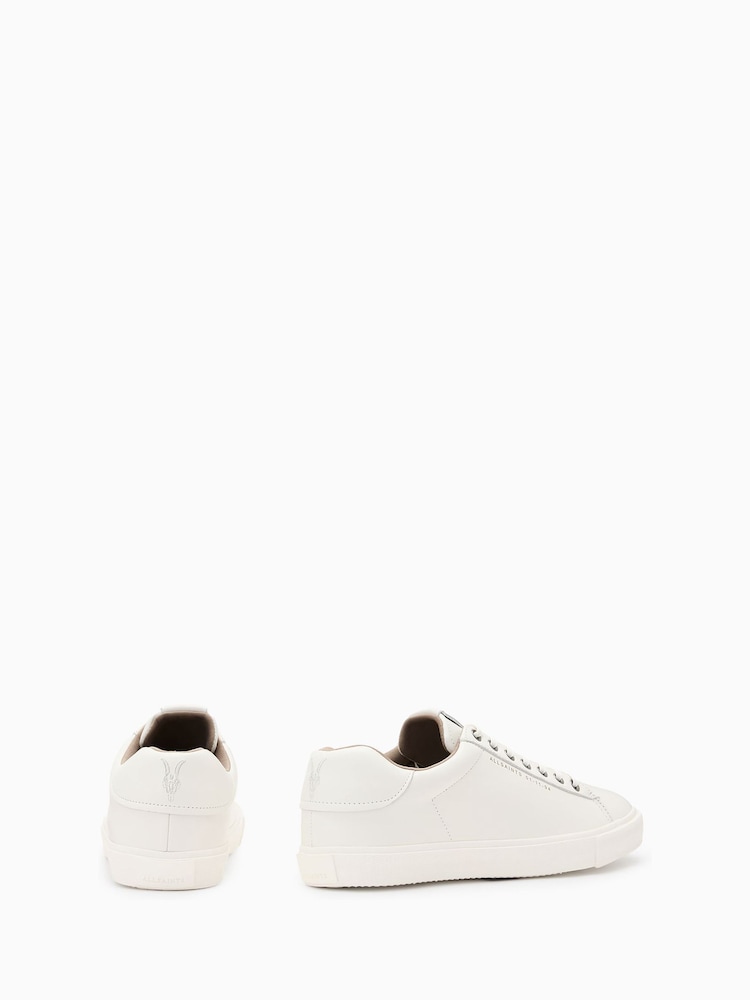 AllSaints White Brody Low Top - Image 3 of 5