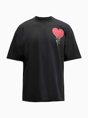 AllSaints Black Sown Short Sleeve Crew T-Shirts - Image 7 of 7