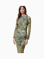 AllSaints Hanako Mesh Dress - Изображение 2 из 8