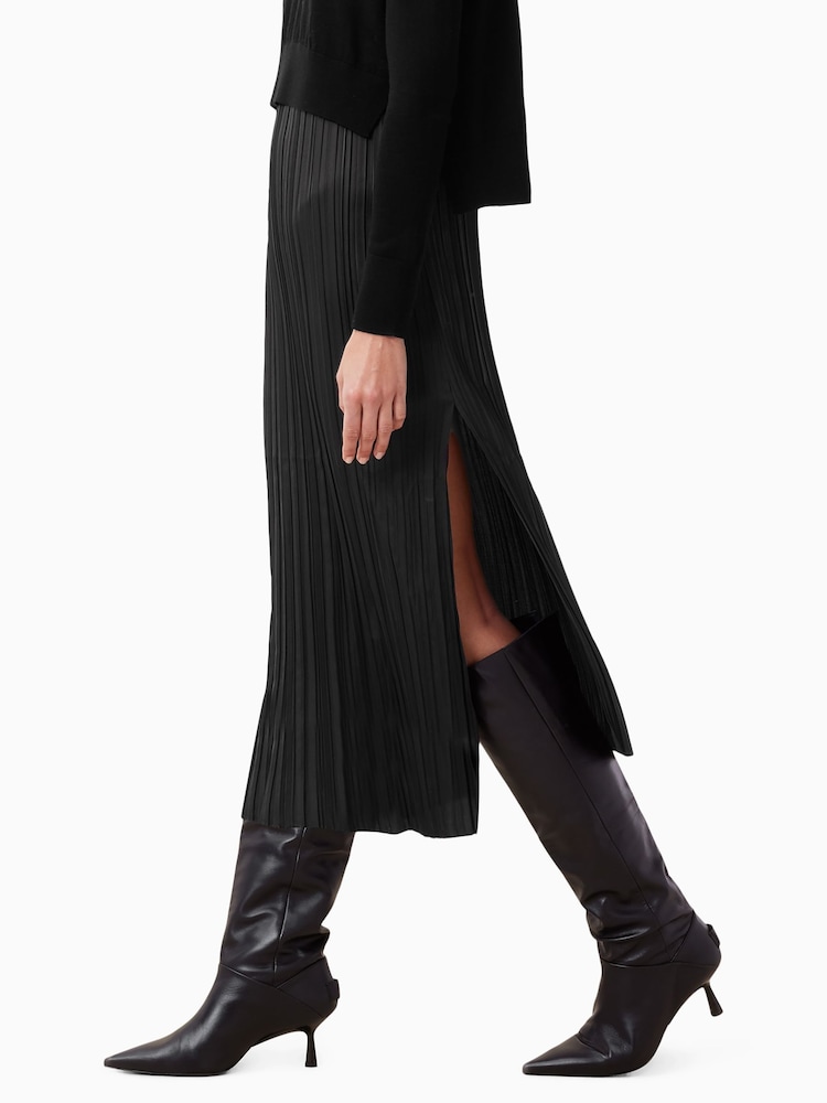 AllSaints Black Vittoria Dress - Image 2 of 8