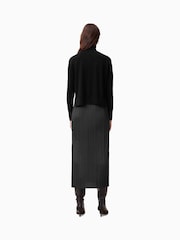 AllSaints Black Vittoria Dress - Image 7 of 8