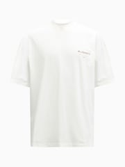 AllSaints White Underground Short Sleeve Crew T-Shirts - Image 6 of 6