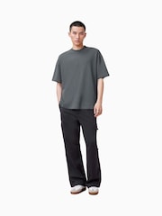 AllSaints Blue Haven Short Sleeve Crew T-Shirt - Image 4 of 6