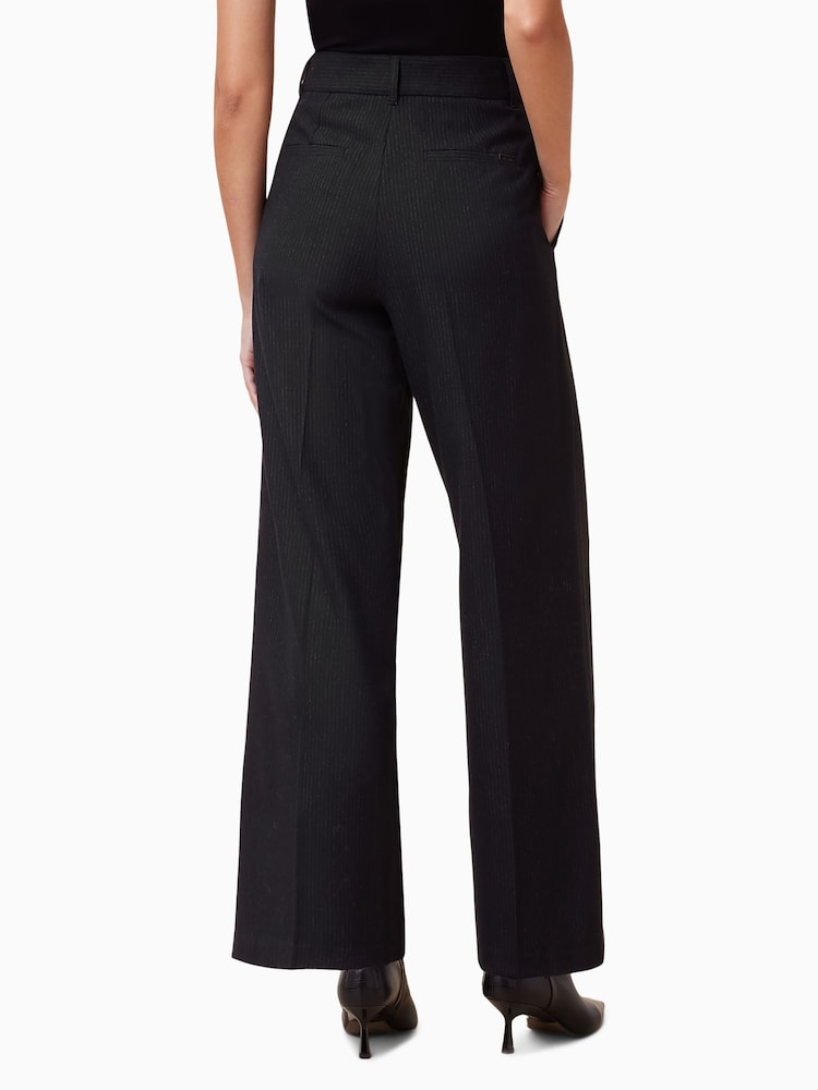 AllSaints Black Pinnie Trousers - Image 7 of 8