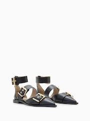 AllSaints Black Sutton Shoes - Image 2 of 3