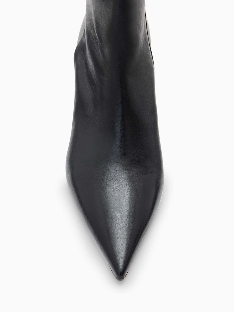 AllSaints Black Vivian Boots - Image 4 of 4