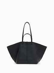 AllSaints Black Phoenix E/W Tote - Image 1 of 6