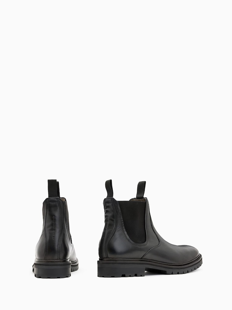 AllSaints Black Toby Boots - Image 2 of 5