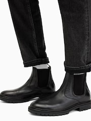 AllSaints Black Toby Boots - Image 3 of 5