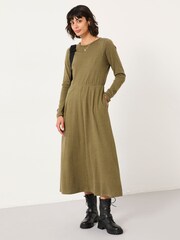 Vestido midi de malha FatFace - Imagem 1 de 6