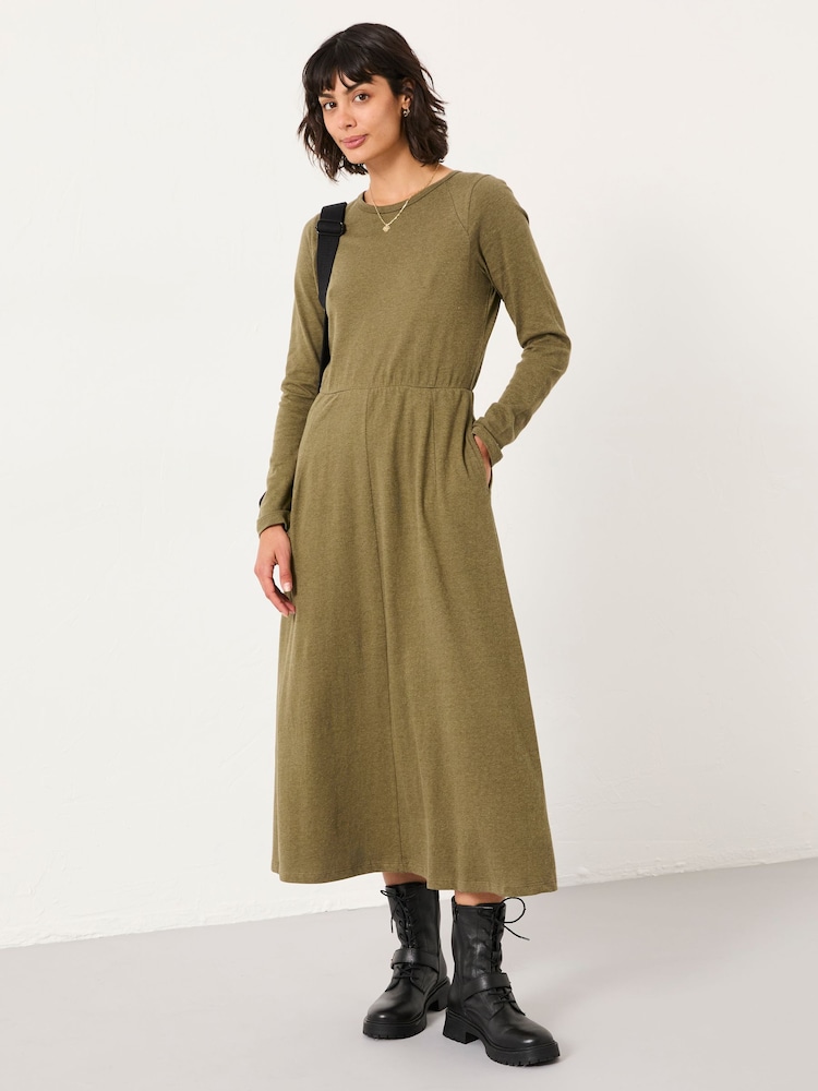 Vestido midi de malha FatFace - Imagem 1 de 6