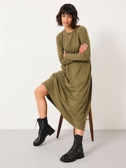 Vestido midi de malha FatFace - Imagem 3 de 6