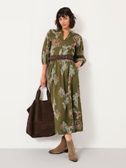 Vestido Midi Bordado FatFace - Imagem 1 de 6