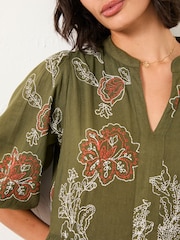 Vestido Midi Bordado FatFace - Imagem 5 de 6