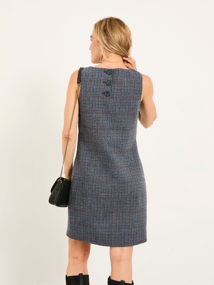 Vestido Pinny de Tweed FatFace - Imagem 2 de 5