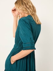 Vestido Midi Bordado FatFace - Imagem 3 de 6
