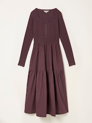 Vestido midi de malha FatFace - Imagem 1 de 1