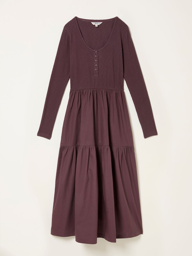 Vestido midi de malha FatFace - Imagem 1 de 1