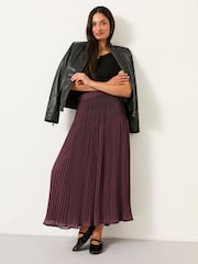 FatFace Paignton Dusky Purple Midi Skirt - Image 3 of 6