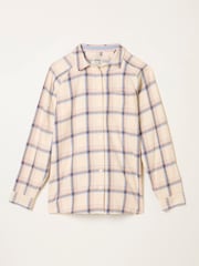 FatFace Bessie Ivory Check Shirt - Image 1 of 1