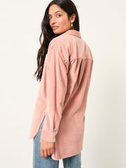 FatFace Carolin Rose Pink Cord Shirt - Image 2 of 6