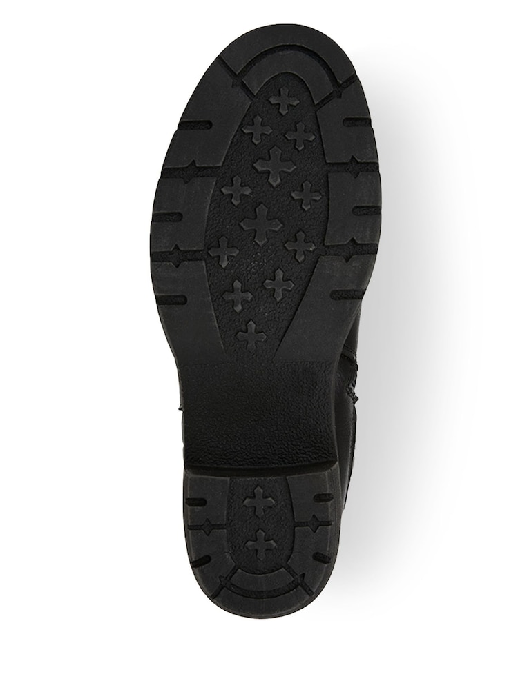 Pavers Black Long Slouch Boots - Image 4 of 4