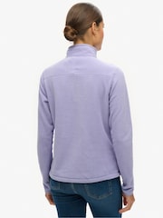 Superdry Polarfleece-Pullover mit halbem Reißverschluss - Bild 2 von 5