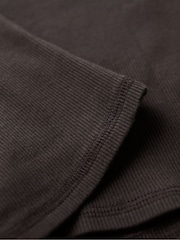 Superdry Brown Athletic Essentials Graphic 100% Cotton Button Cami - Image 7 of 7