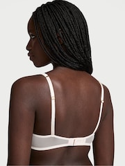 Victoria's Secret White Lightly Lined Demi Peony Embroidery Bra - Image 2 of 4