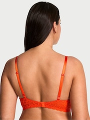 Victoria's Secret Wild Orange Unlined Demi Sexy Tee Lace Bra - Image 2 of 4