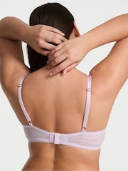 Victoria's Secret Delicate Violet Purple Lightly Lined Demi  Blossom Embroidery Bra - Image 2 of 2