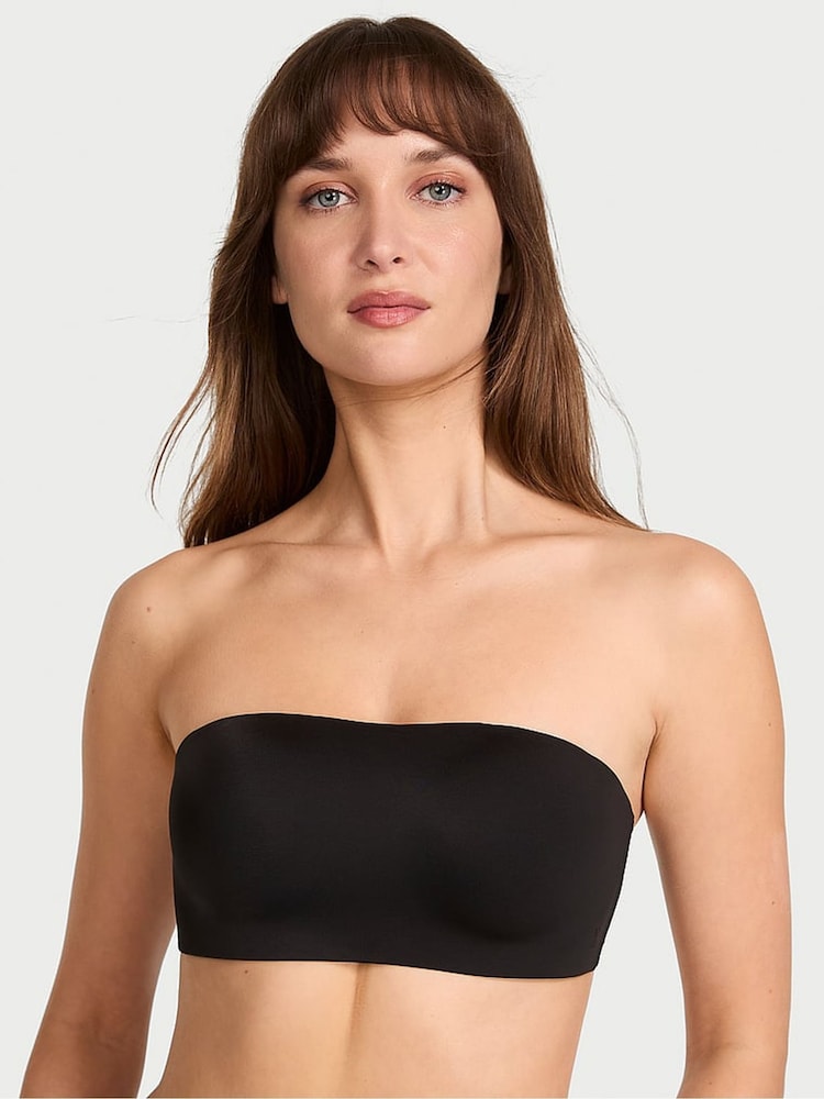 Victoria's Secret Black Non Wired Push Up Strapless Bra - Image 1 of 4