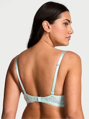 Victoria's Secret Tradewind Blue Unlined Demi Sexy Tee Lace Bra - Image 2 of 3
