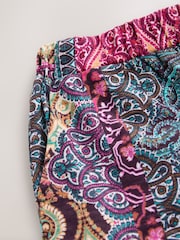 Multi Paisley Jersey Summer Shorts - Image 7 of 8