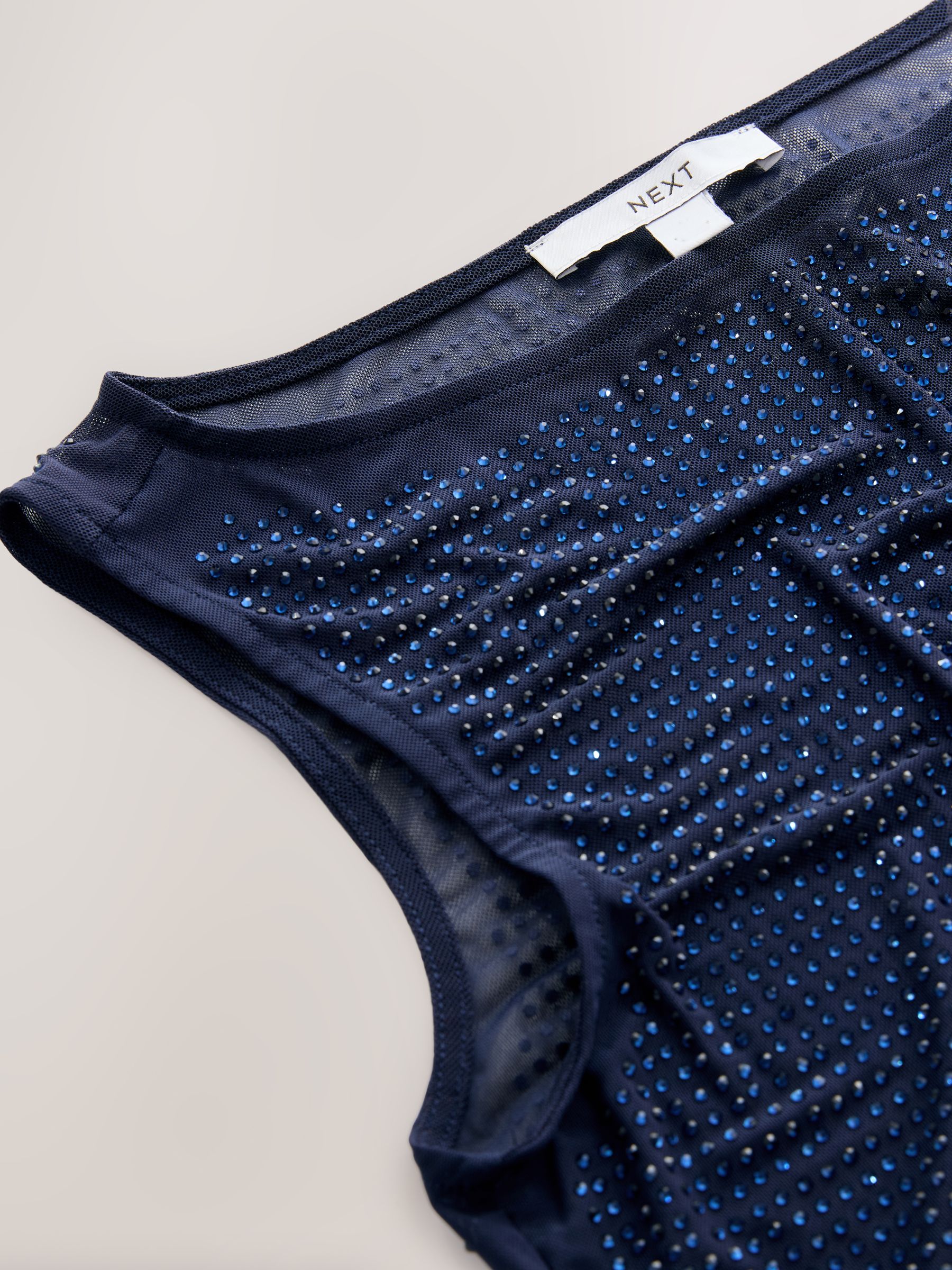 ビジューTOP HGps8w Sexy Gemstones Splicing Halter Tops for Women See Throught