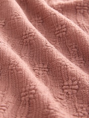 Pink Sheer Lace Button Through Top - Image 3 of 3
