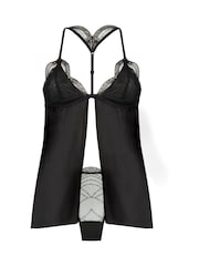 Hunkemöller Ruby Black Babydoll - Image 4 of 5