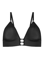 Hunkemöller Mesh Essentials Black Bralette - Image 4 of 5