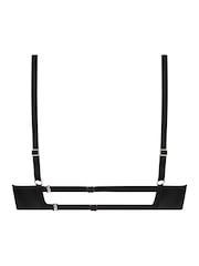 Hunkemöller Mesh Essentials Black Bralette - Image 5 of 5