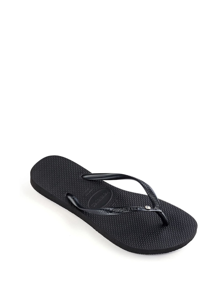 Czarny - Havaianas Slim Crystal SW II Sandals - Image 3 of 5