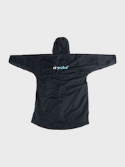 dryrobe Black Advance Kids Long Sleeve Changing Robe - Image 3 of 5