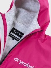 dryrobe Pink Advance Adult Long Sleeve Changing Robe - Image 13 of 13