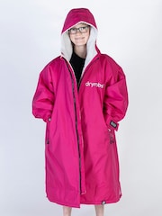 dryrobe Pink Advance Adult Long Sleeve Changing Robe - Image 6 of 13