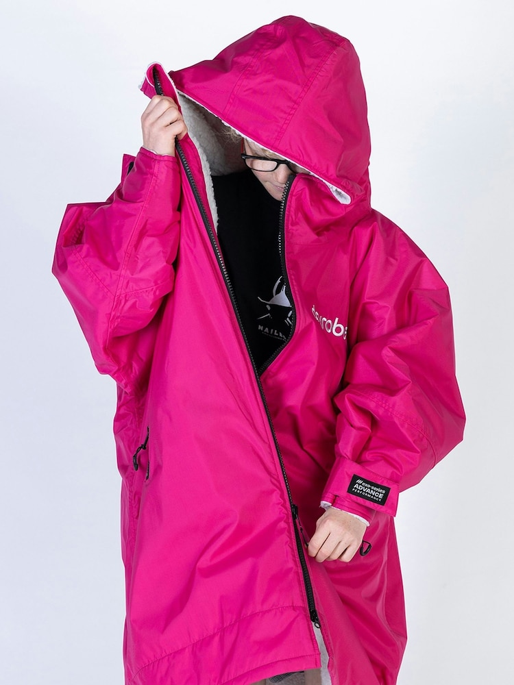 dryrobe Pink Advance Adult Long Sleeve Changing Robe - Image 7 of 13