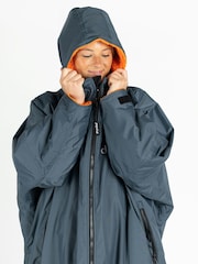 Gris foncé/orange - manteaux de rechange à manches longues pour adultes dryrobe - Image 13 de 17