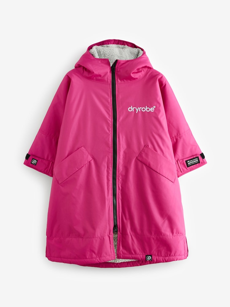 dryrobe Pink Advance Kids Long Sleeve Changing Robe - Image 3 of 3