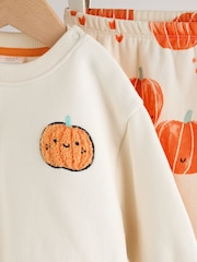 Kürbisprint - Baby Halloween Sweat Top and Joggers Set (0mths-3yrs) - Bild 4 von 9