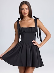 Oh Polly Draped Corset Mini Dress - صورة 1 من 5